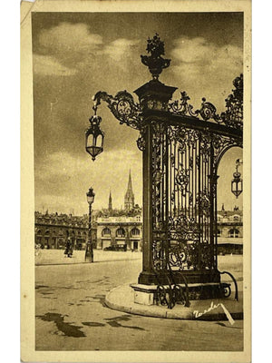 Carte postale – Nancy – Grilles Jean Lamour, place Stanislas – photographie V. Reder