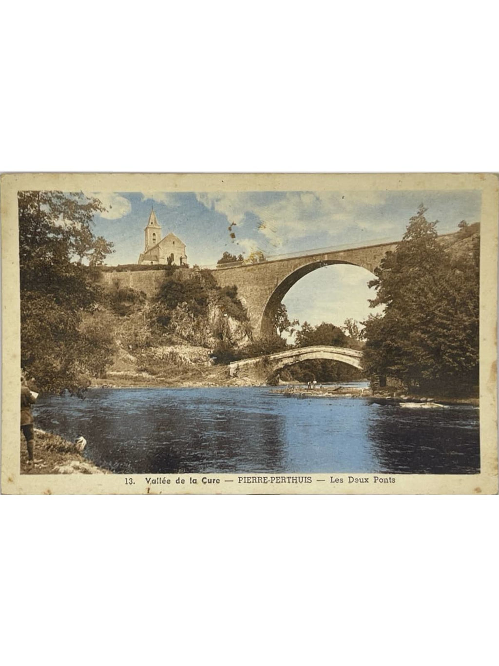 Recto de la carte postale