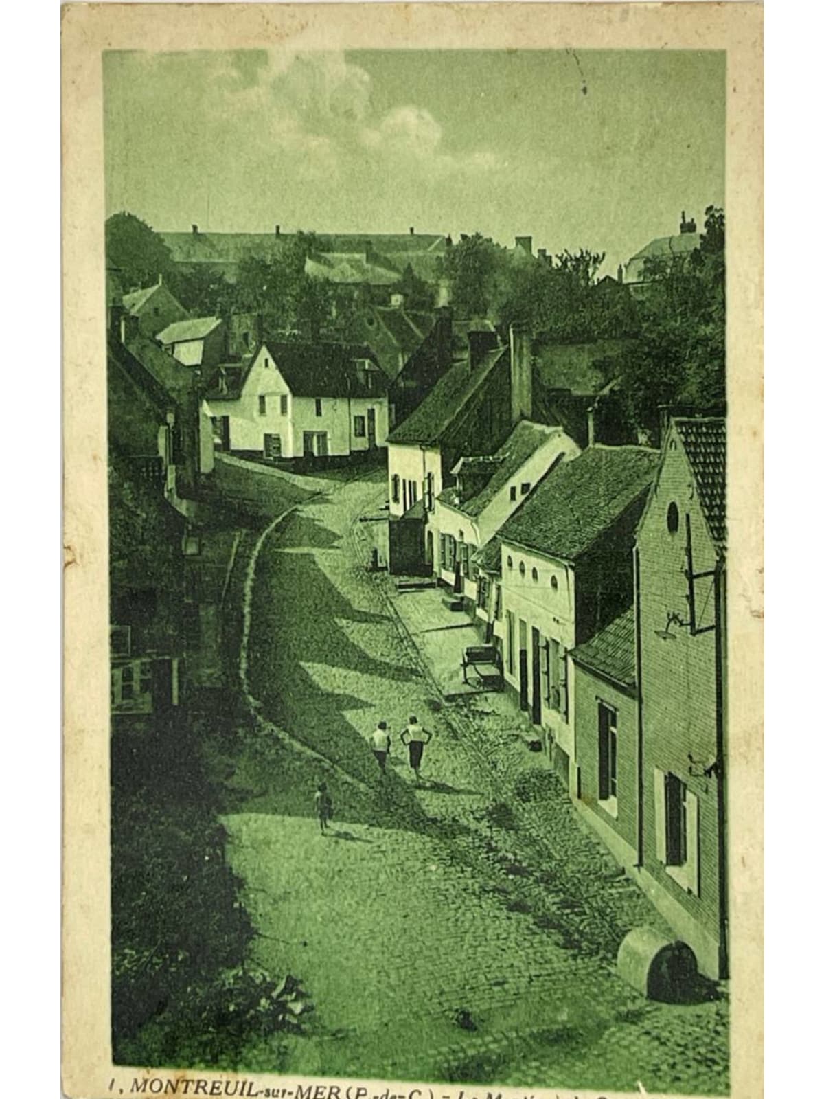 Recto de la carte postale