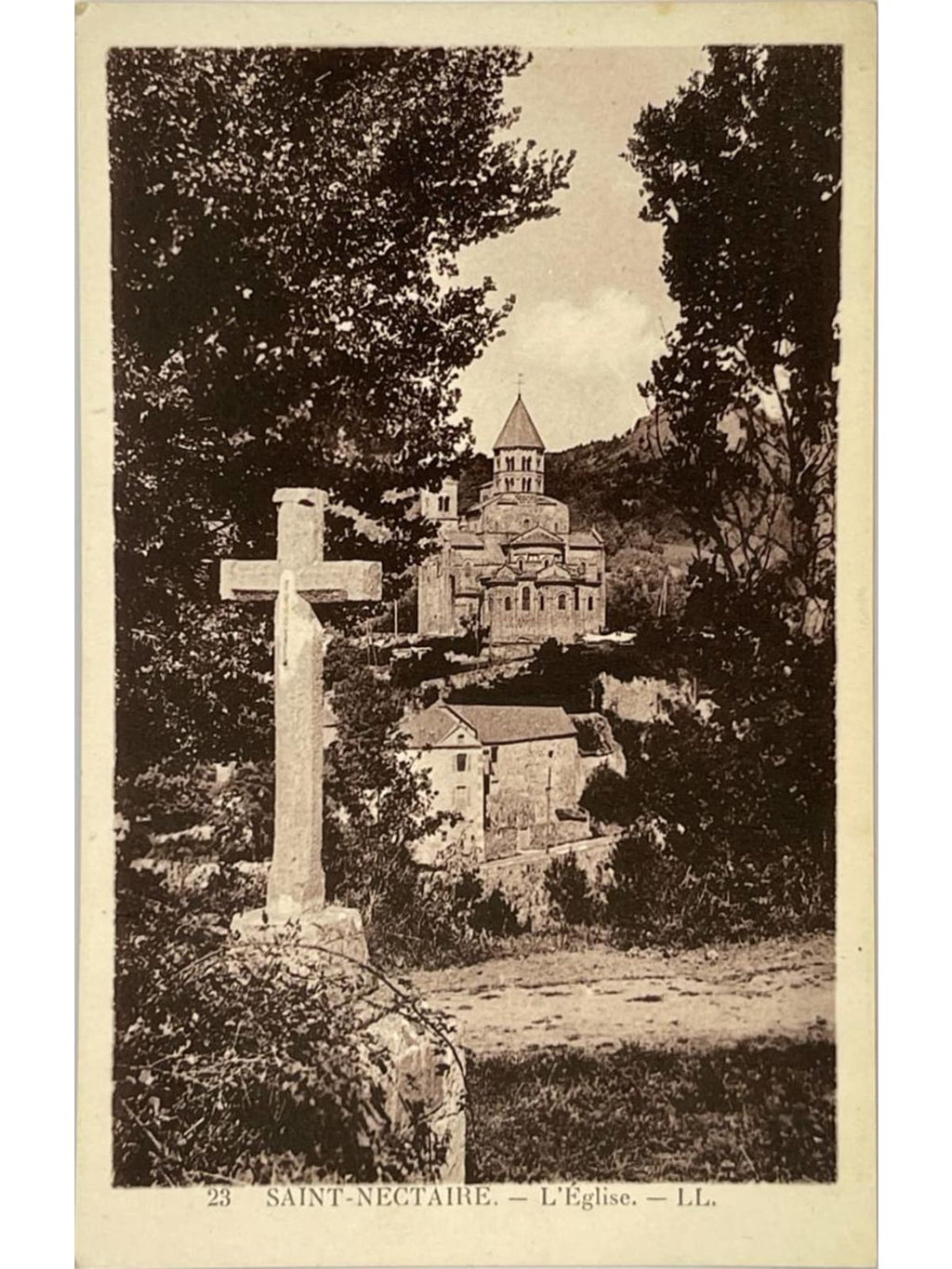 Recto de la carte postale