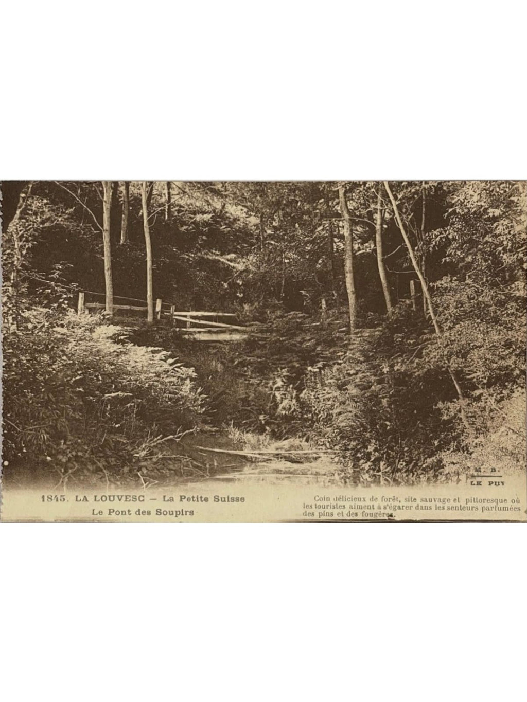 Recto de la carte postale