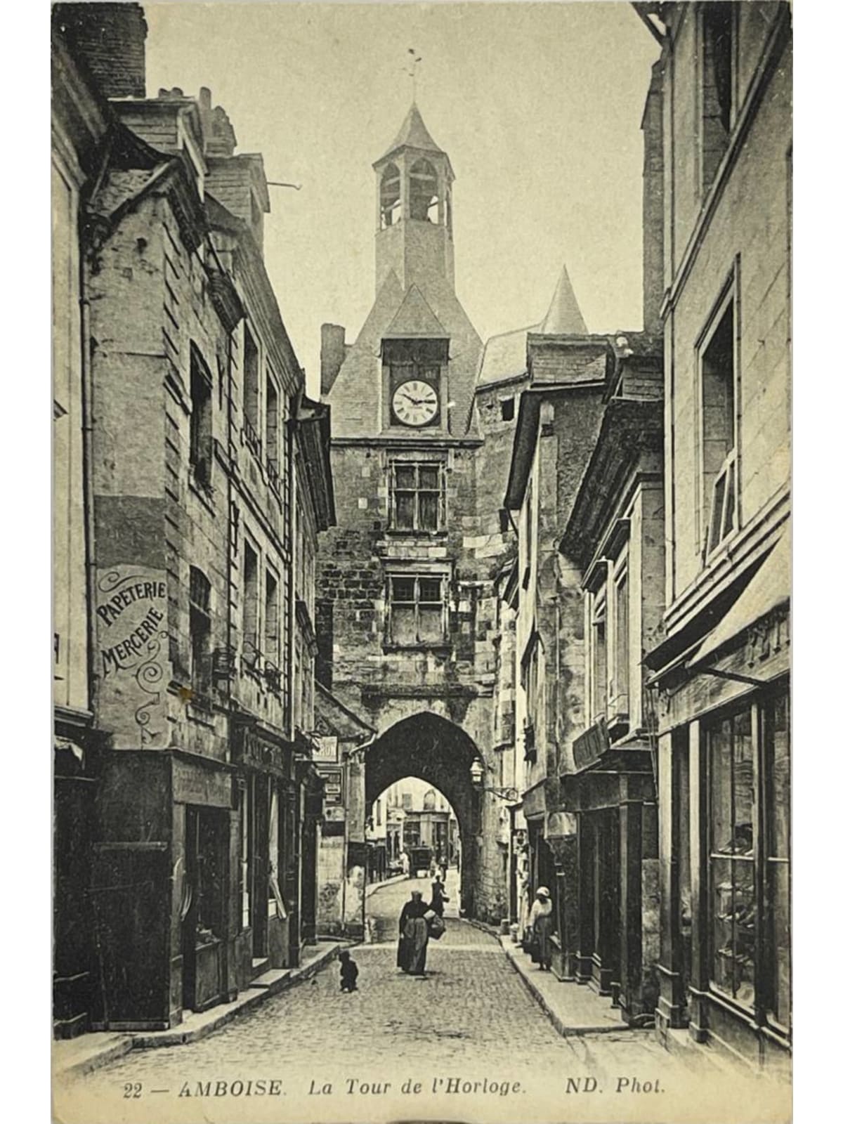 Recto de la carte postale