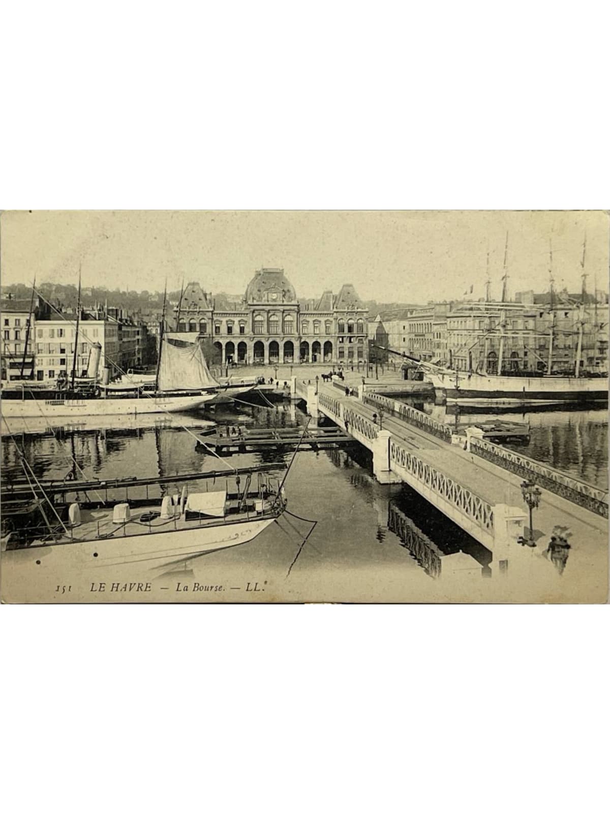 Recto de la carte postale