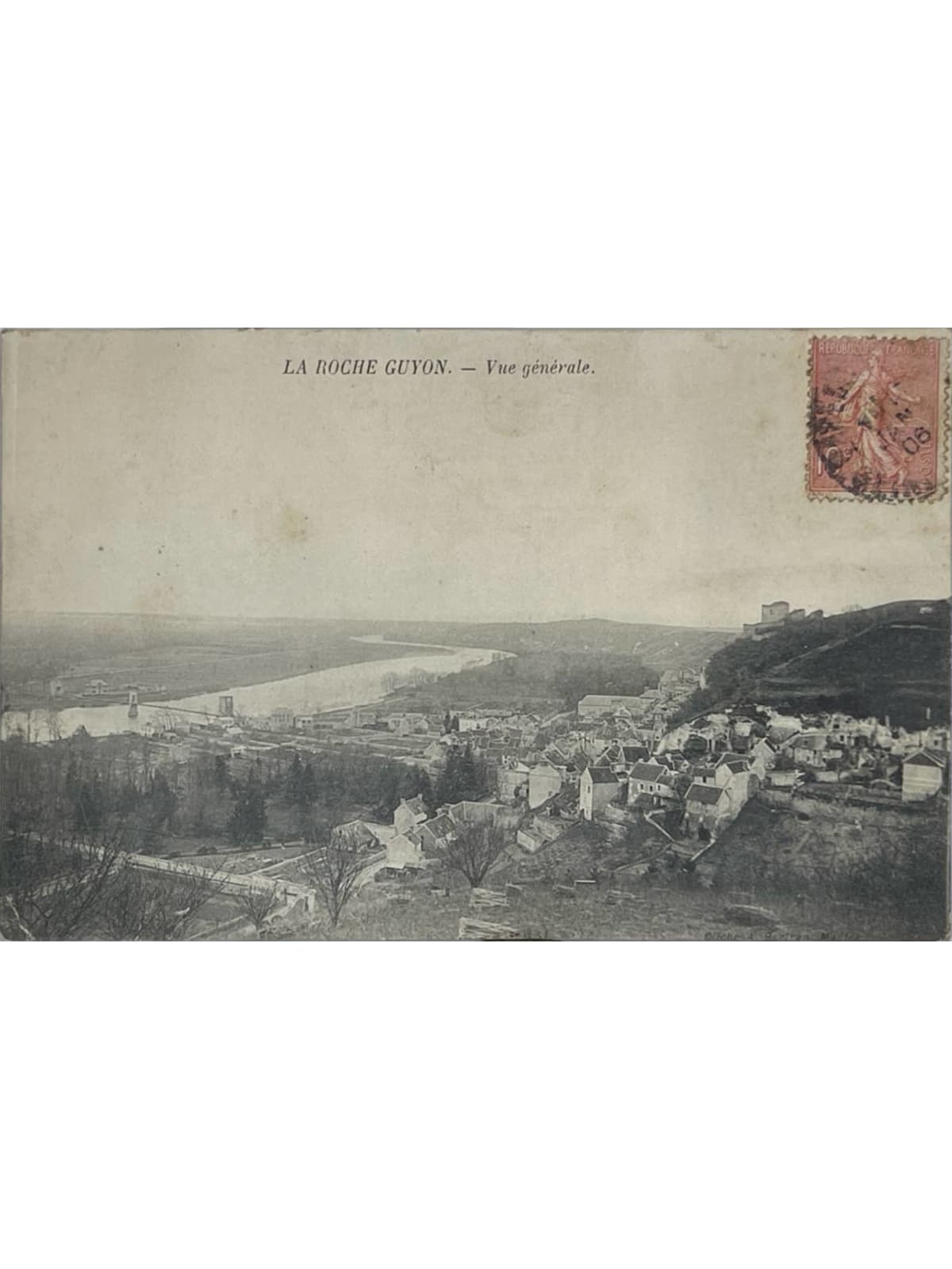 Recto de la carte postale