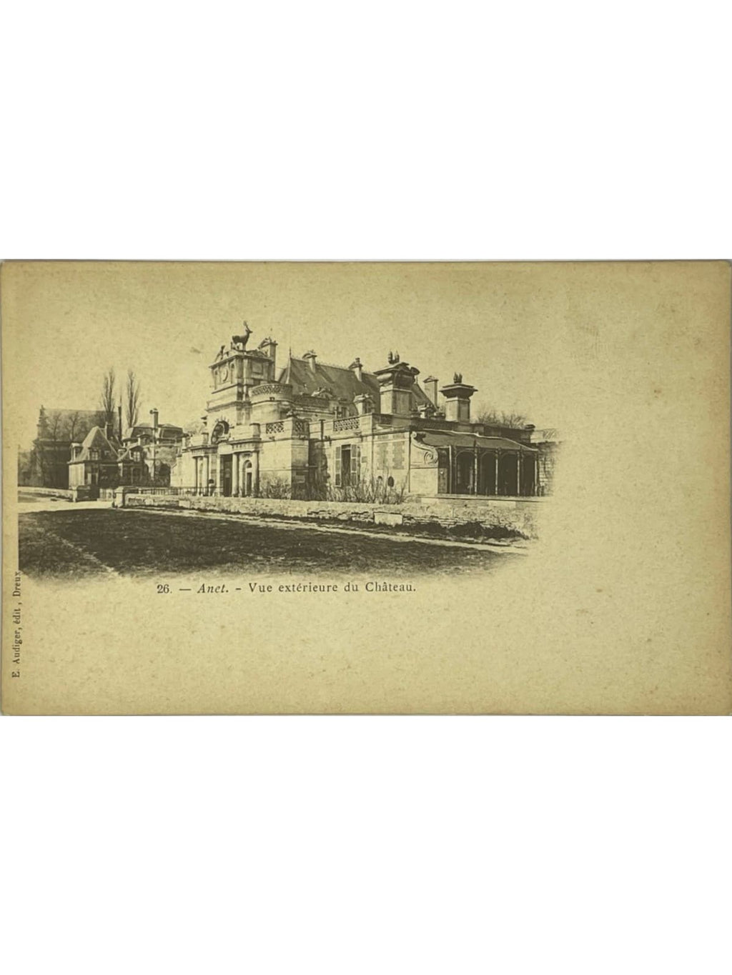 Recto de la carte postale