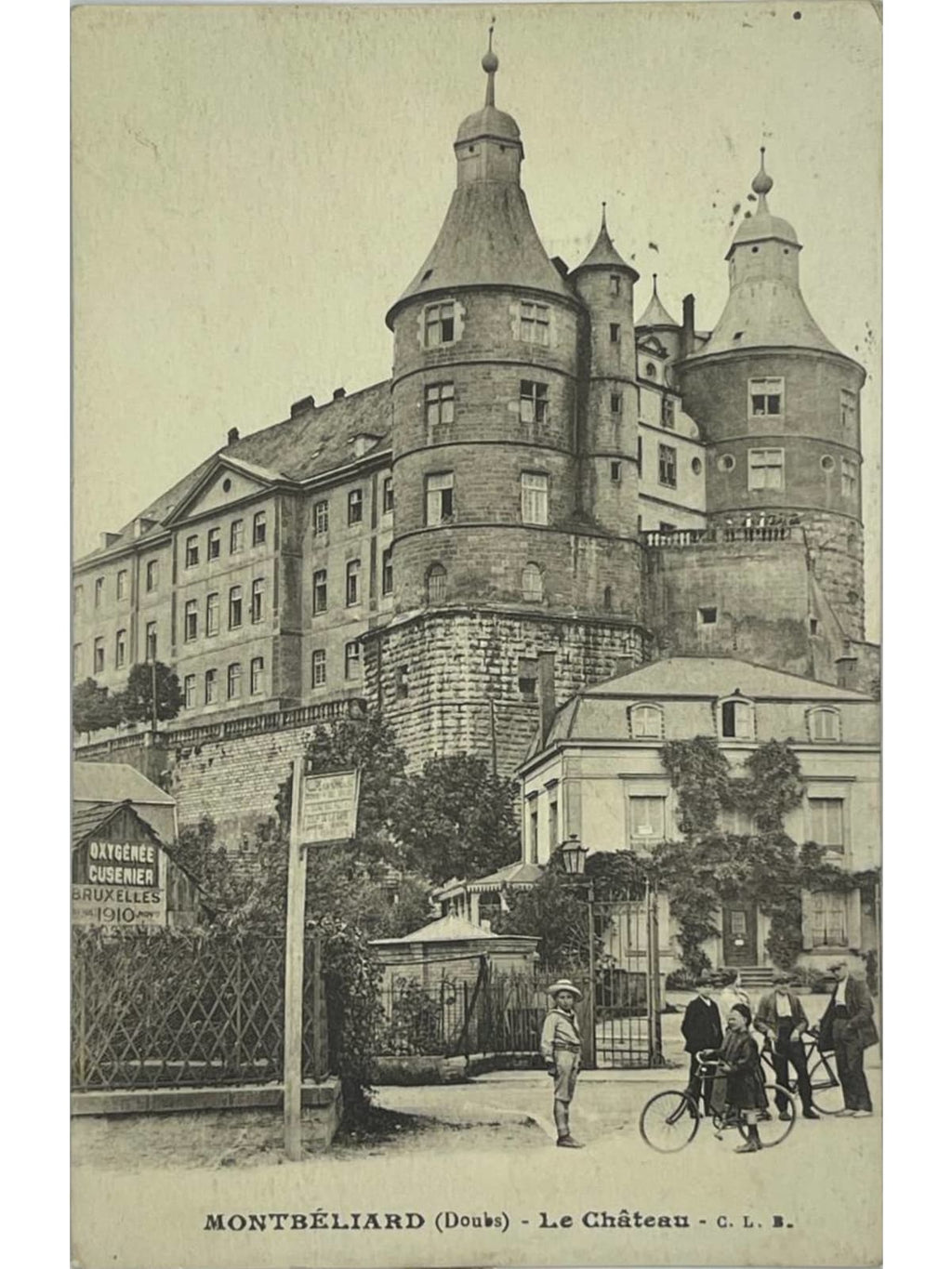 Recto de la carte postale