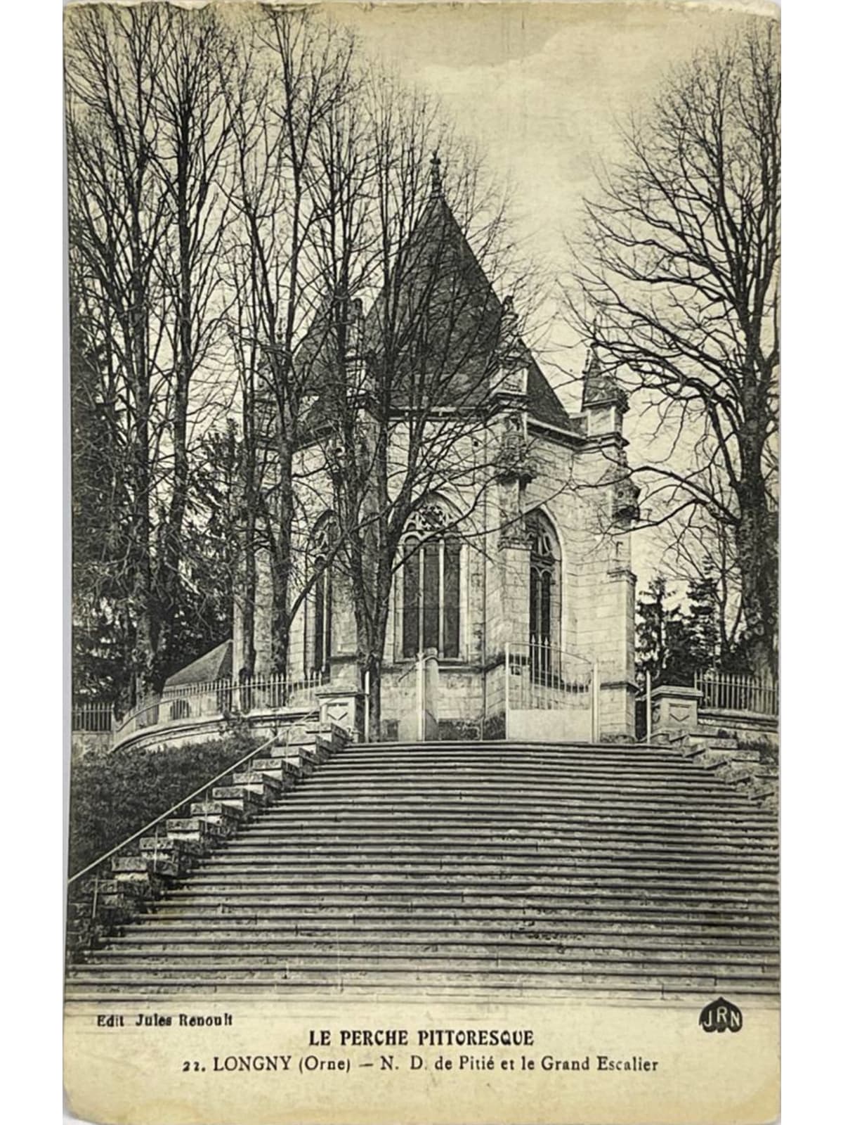 Recto de la carte postale