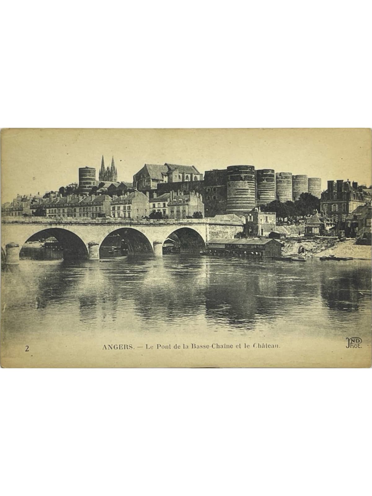 Recto de la carte postale