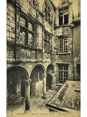 CPA Orléans – Maison d'Agnès Sorel – ND Phot. n° 8