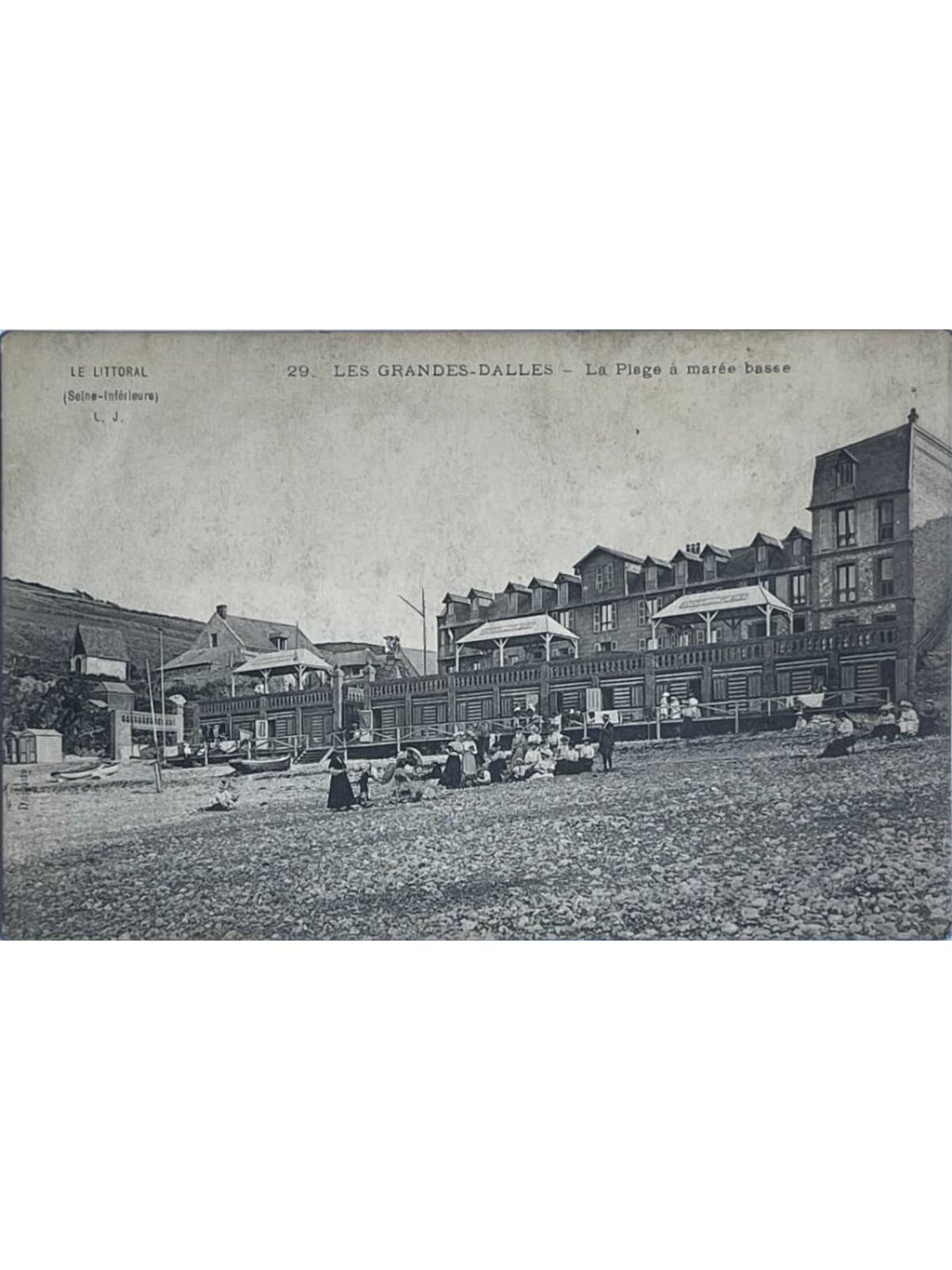 Recto de la carte postale