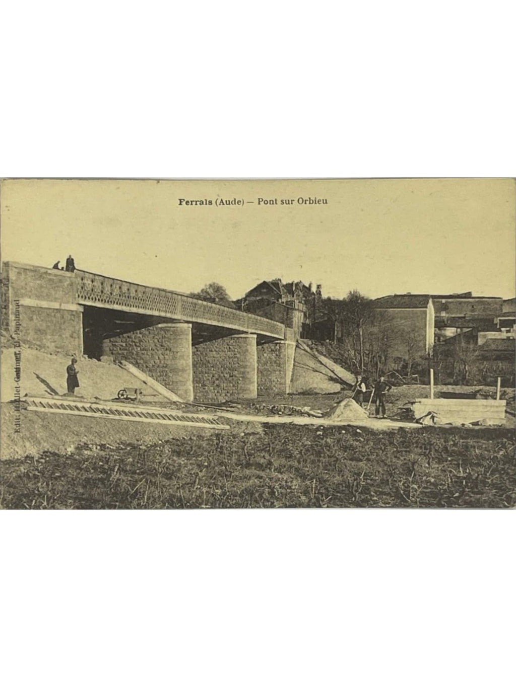 Recto de la carte postale
