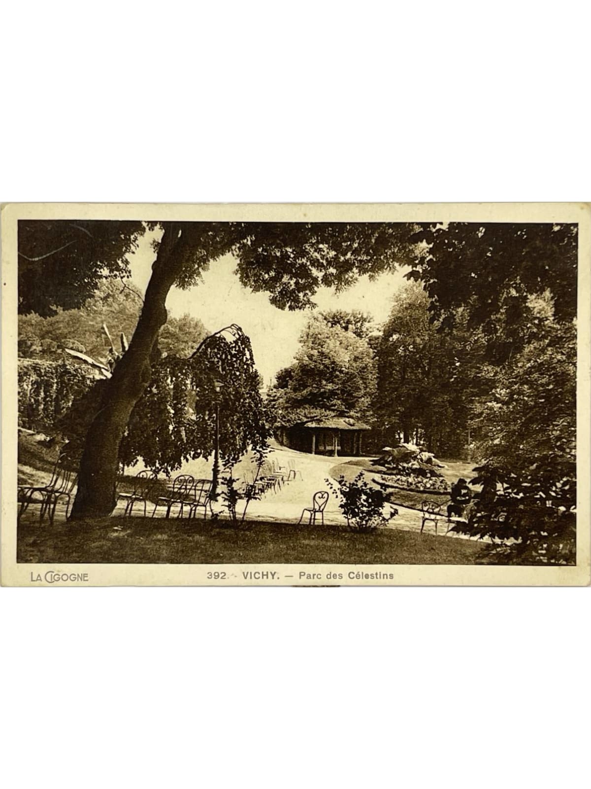 Recto de la carte postale