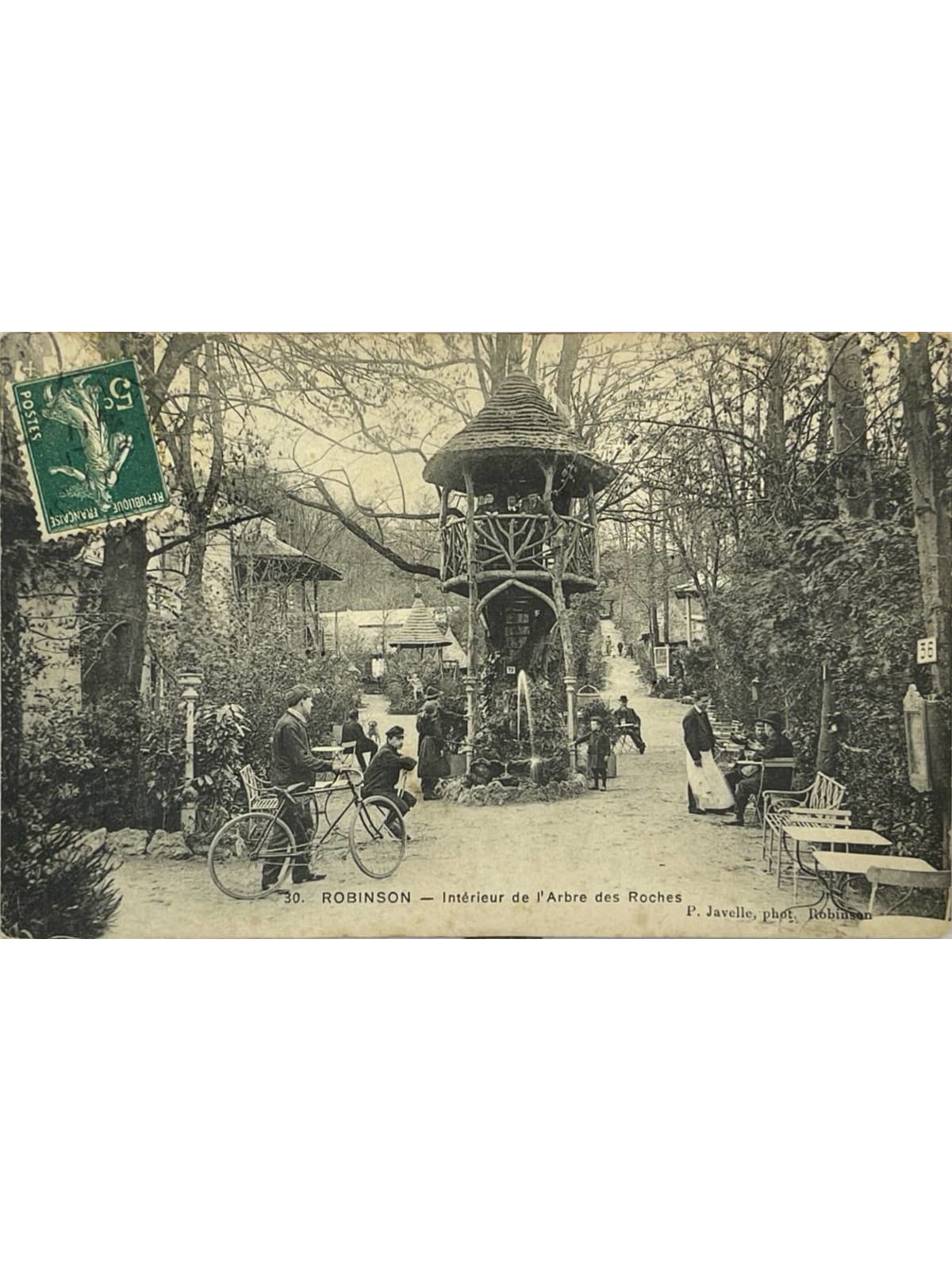Recto de la carte postale