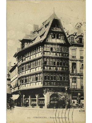 Strasbourg – Maison Kammerzell – CPA circulée 1931