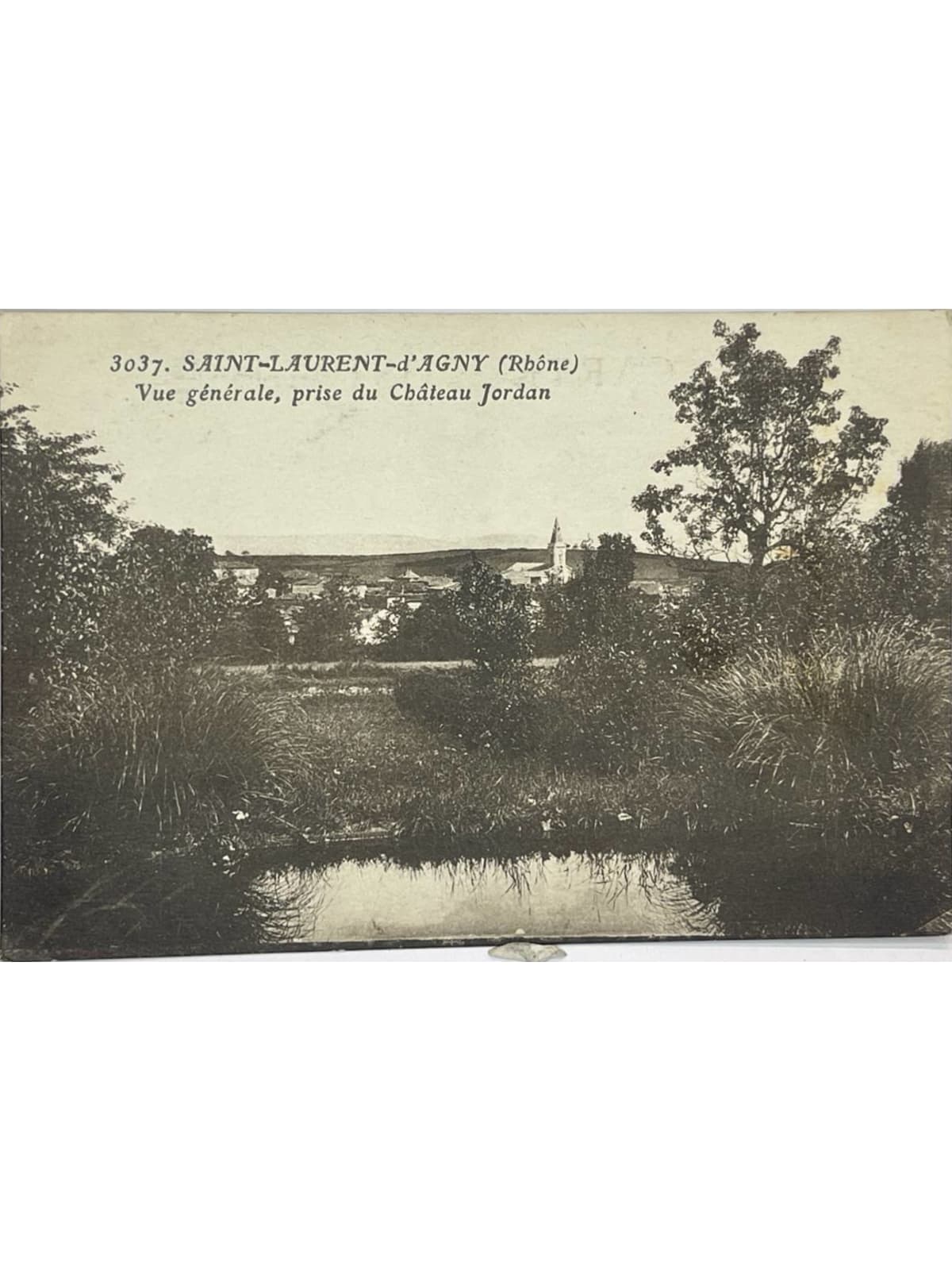 Recto de la carte postale