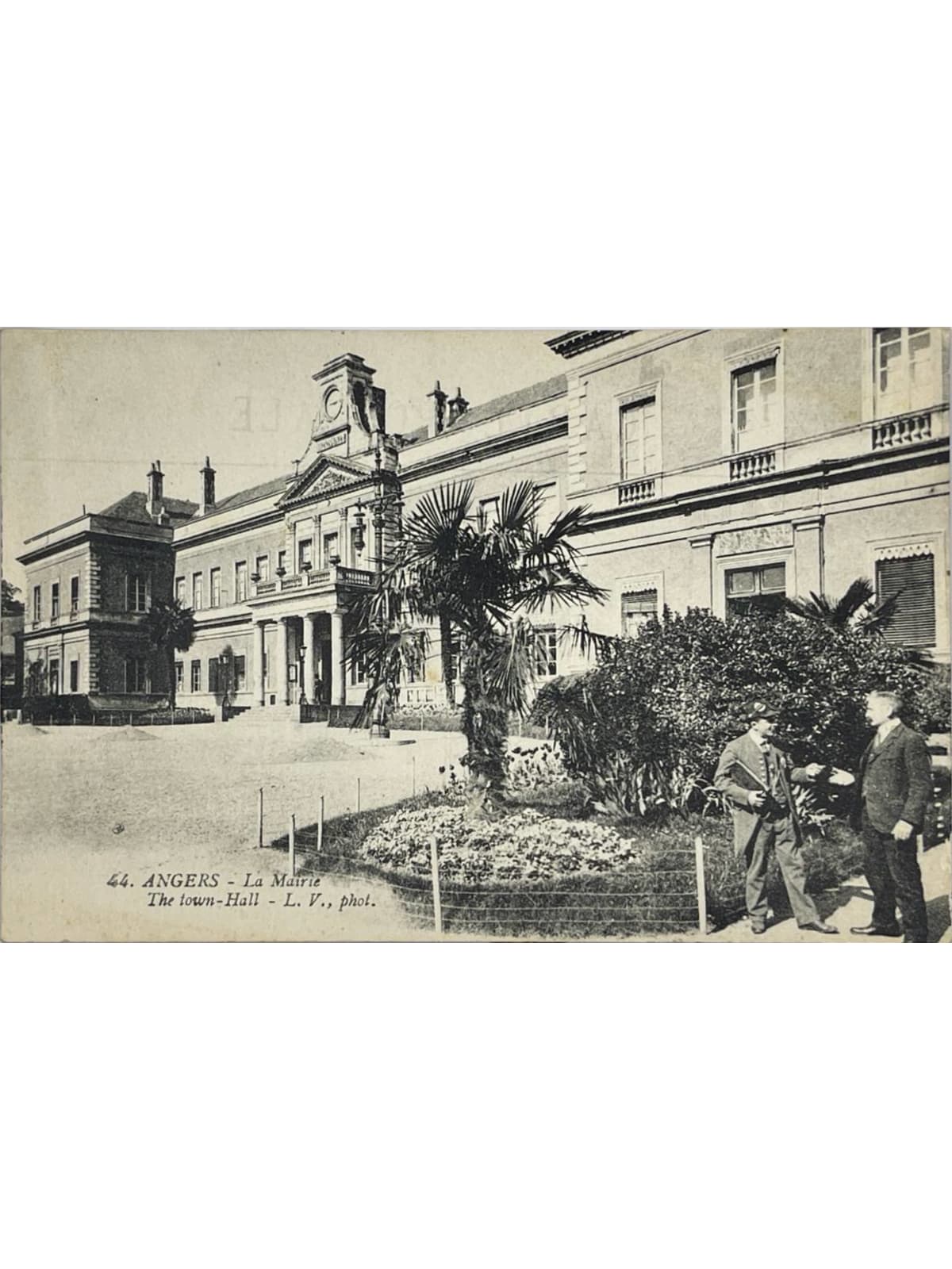 Recto de la carte postale