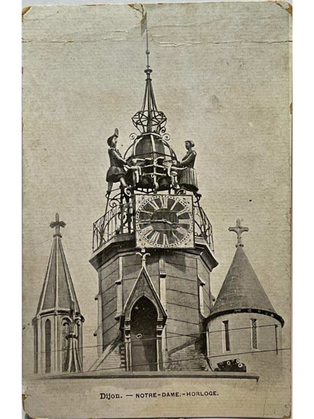 Recto de la carte postale