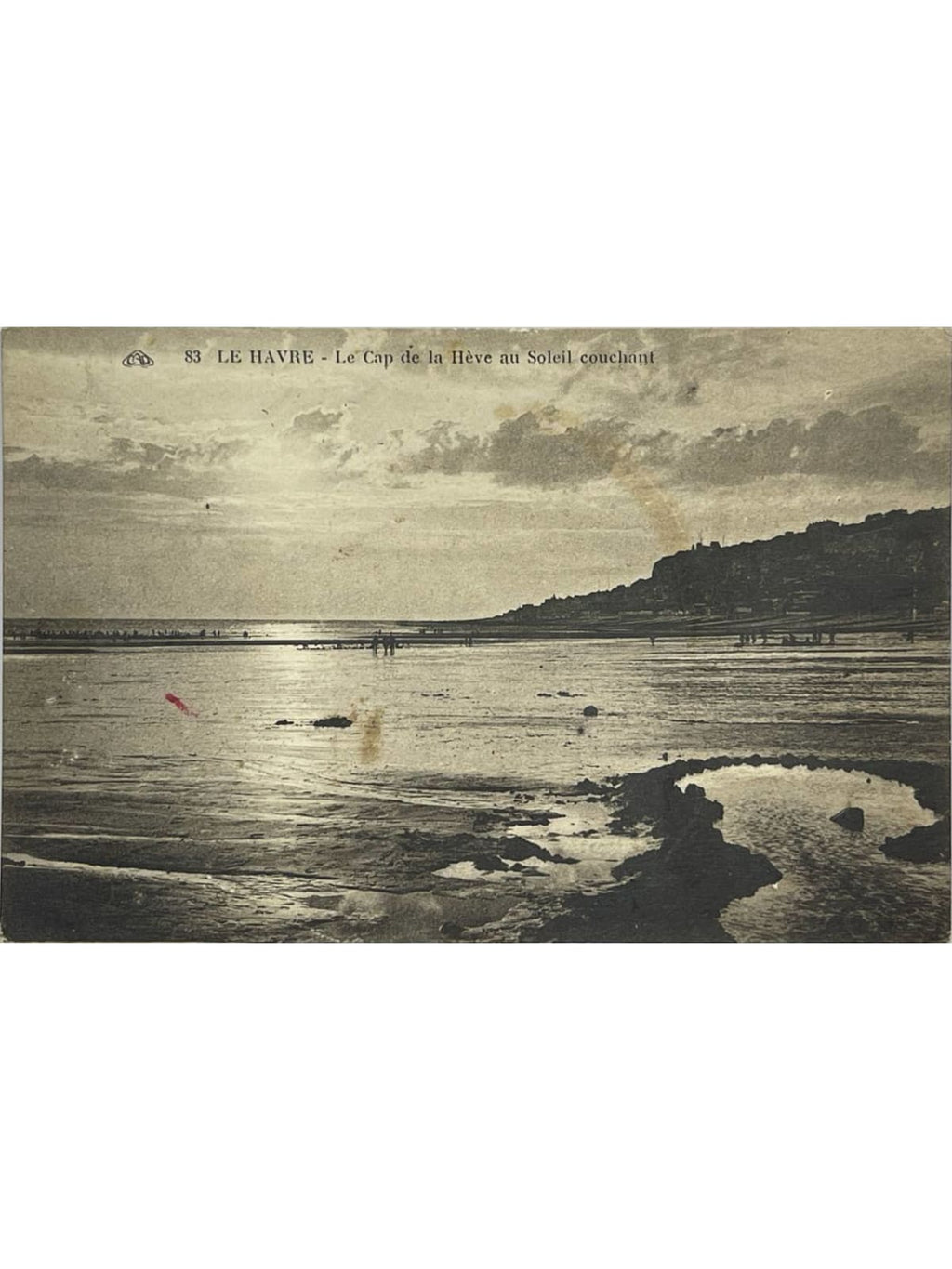Recto de la carte postale