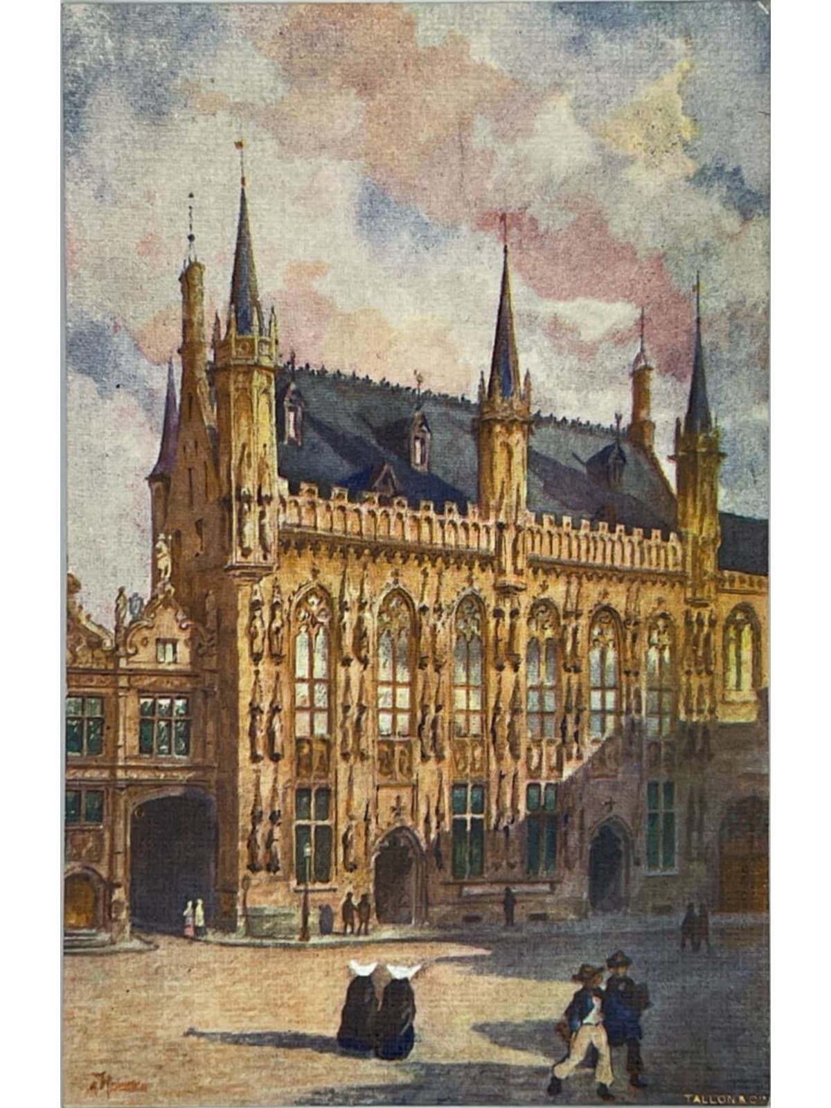 Recto de la carte postale