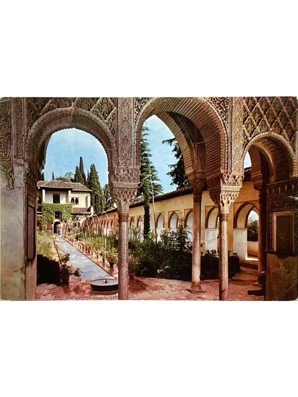 Recto de la carte postale