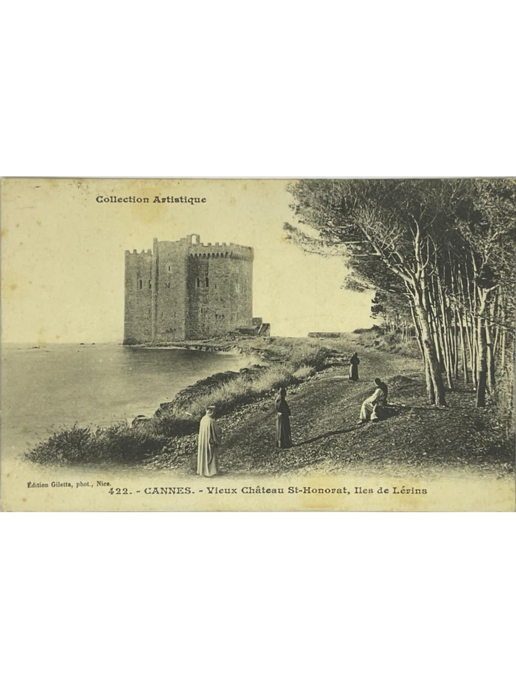 Recto de la carte postale