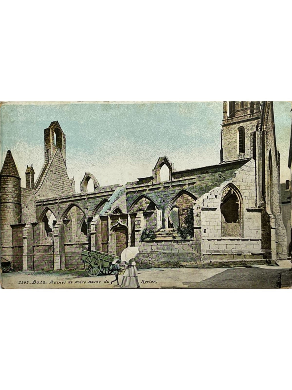 Recto de la carte postale
