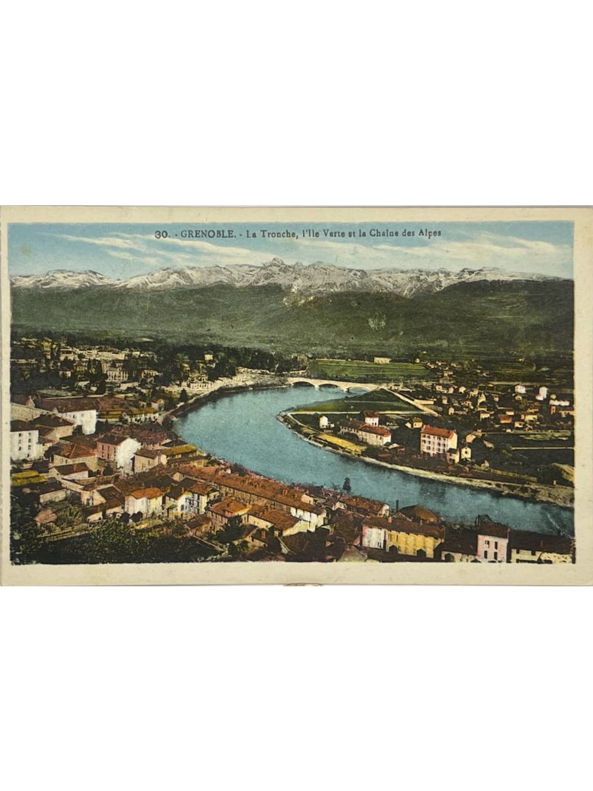 Recto de la carte postale