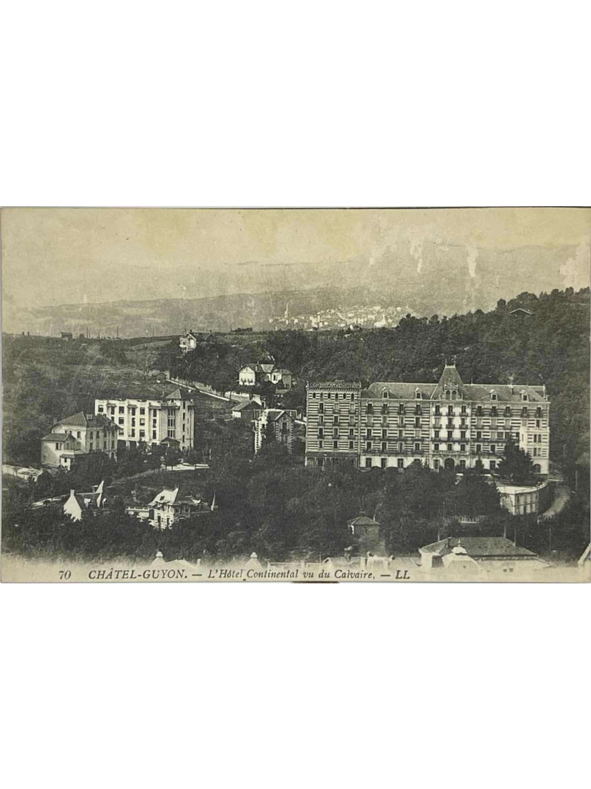 Recto de la carte postale