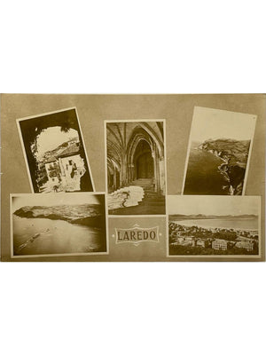 Carte postale – Laredo, Cantabrie – Vues de la ville et du littoral – Carte multivues