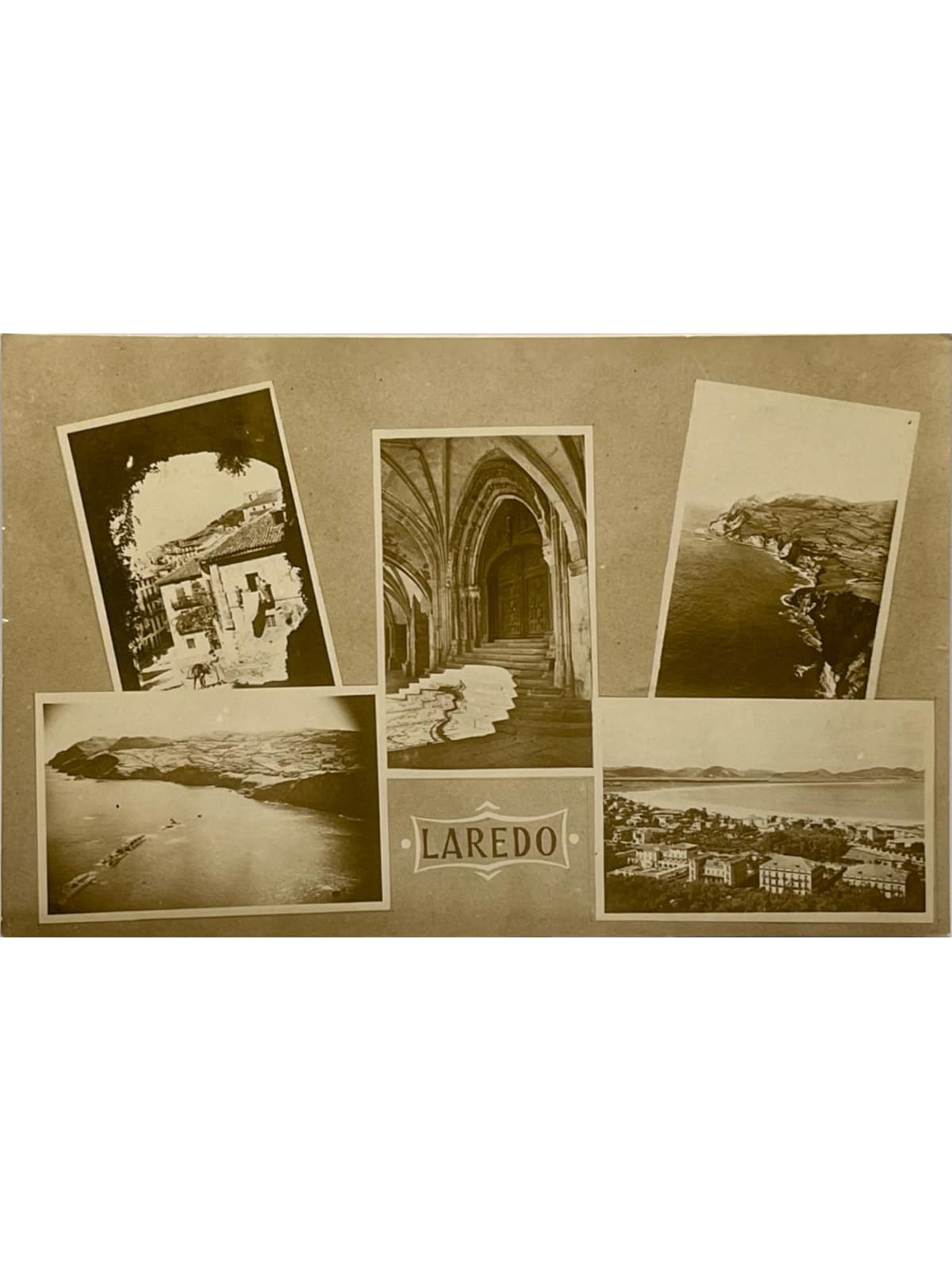 Recto de la carte postale