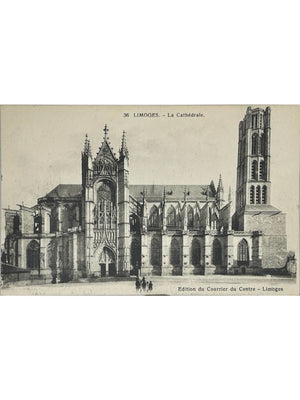 Limoges – Cathédrale Saint-Étienne – CPA n° 36