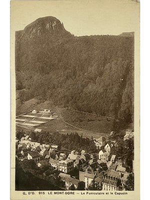 Le Mont-Dore – Funiculaire du Capucin – CPA n° 915