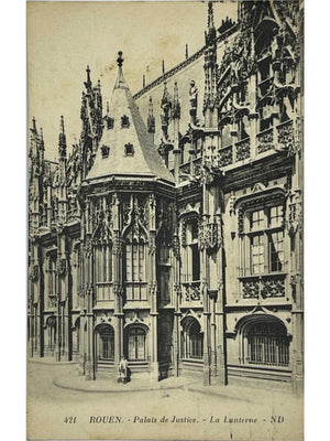Rouen – Palais de Justice, La Lanterne – CPA ancienne n° 121