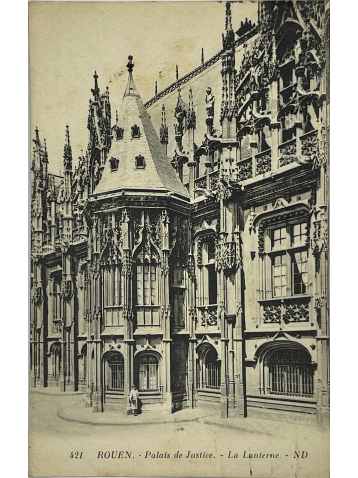 Recto de la carte postale
