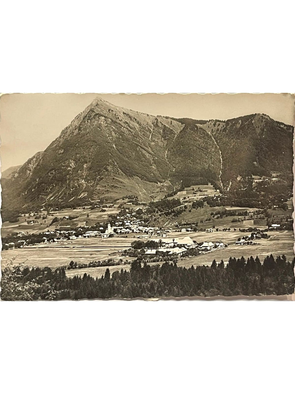 Recto de la carte postale