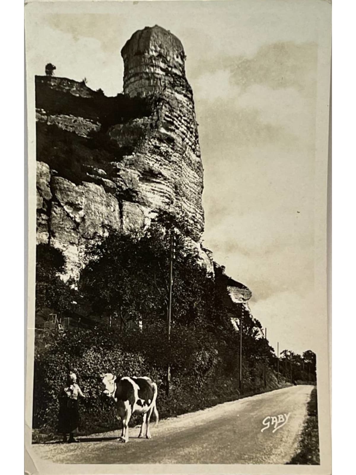 Recto de la carte postale