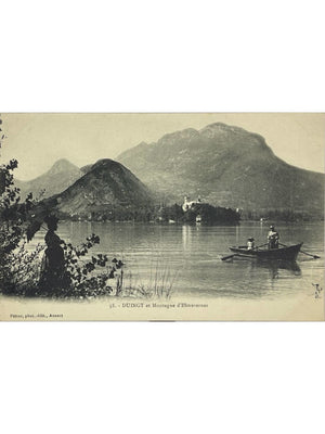 Duingt – Lac d'Annecy et montagne d'Entrevernes – CPA Pittier n°58