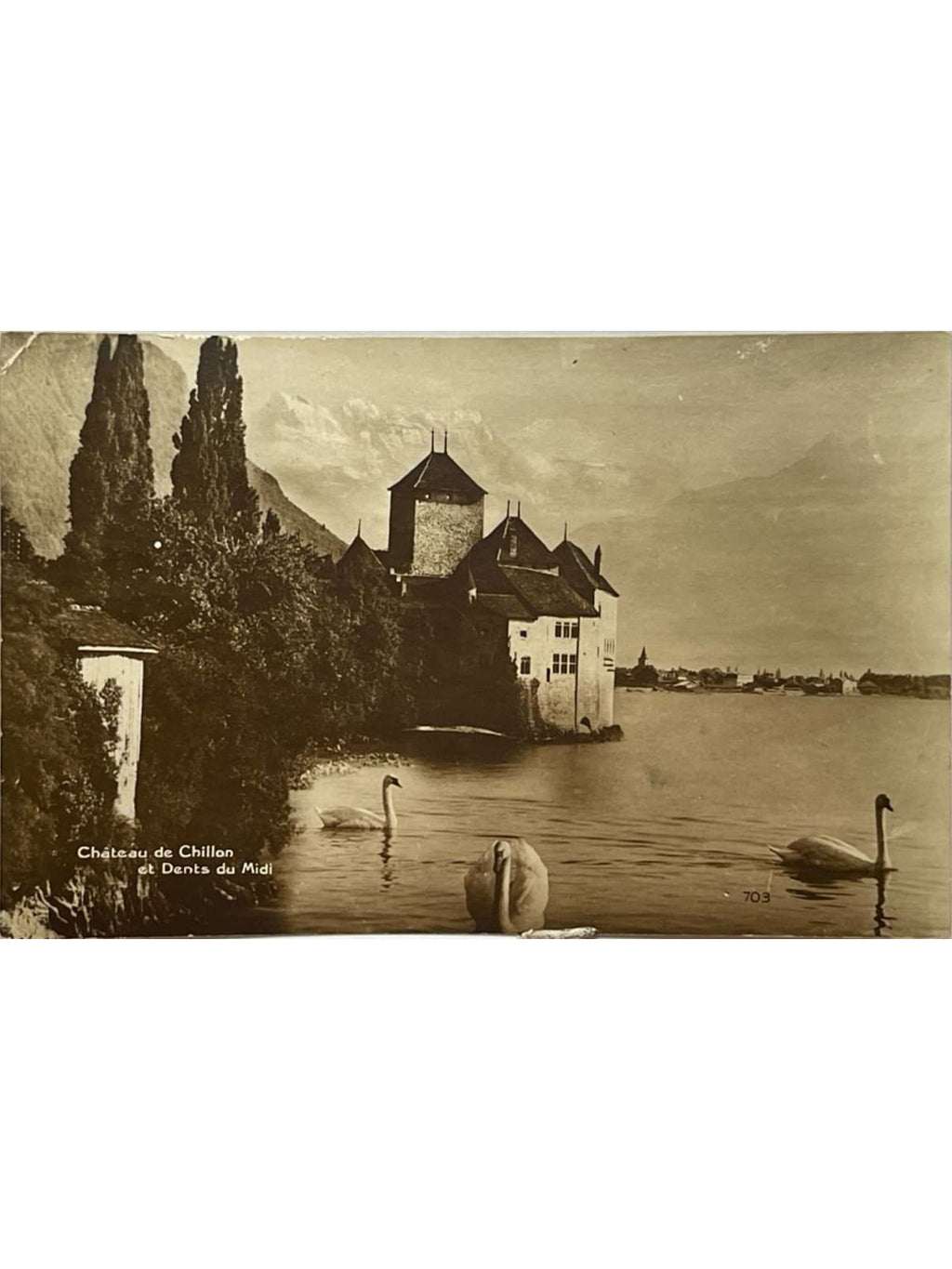 Recto de la carte postale