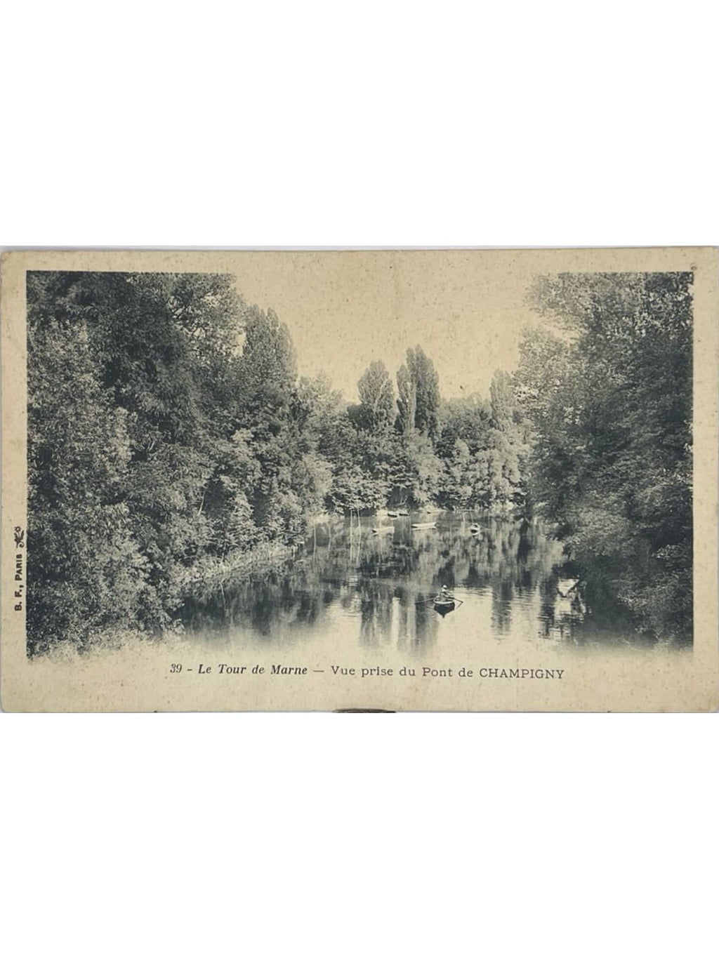Recto de la carte postale