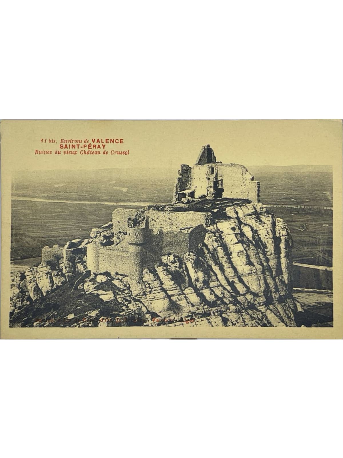 Recto de la carte postale
