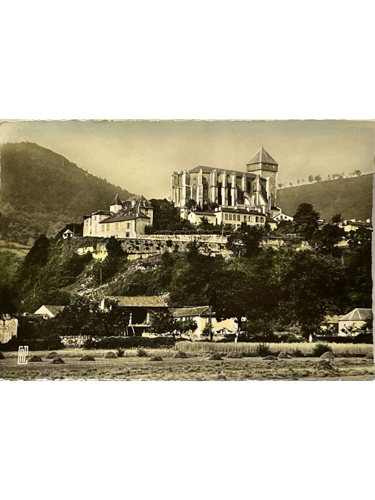 Recto de la carte postale
