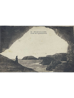 Belle-Île-en-Mer – Grotte de l'Apothicairerie à Sauzon – CPA n° 50