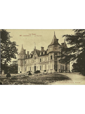 Monbrun (Gers) – Le château – CPA Labouche Frères