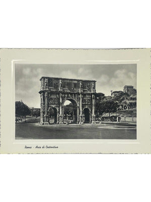 Rome – Arc de Constantin – Carte postale photographique ancienne