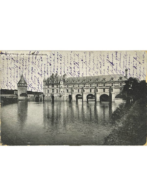 Chenonceaux – Château de Chenonceau sur le Cher – CPA circulée