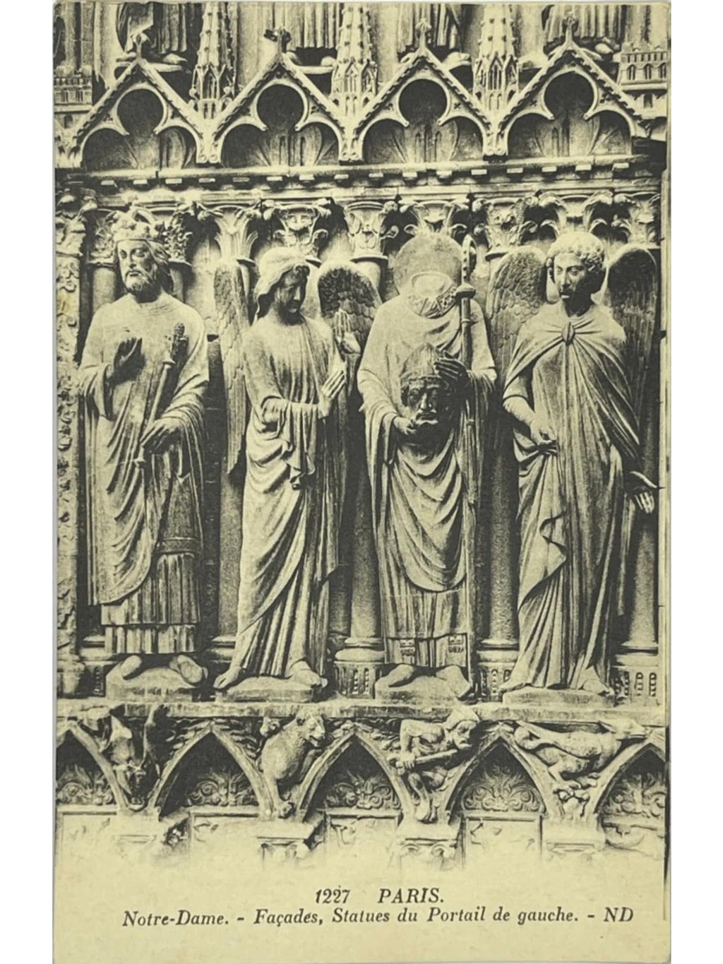 Recto de la carte postale