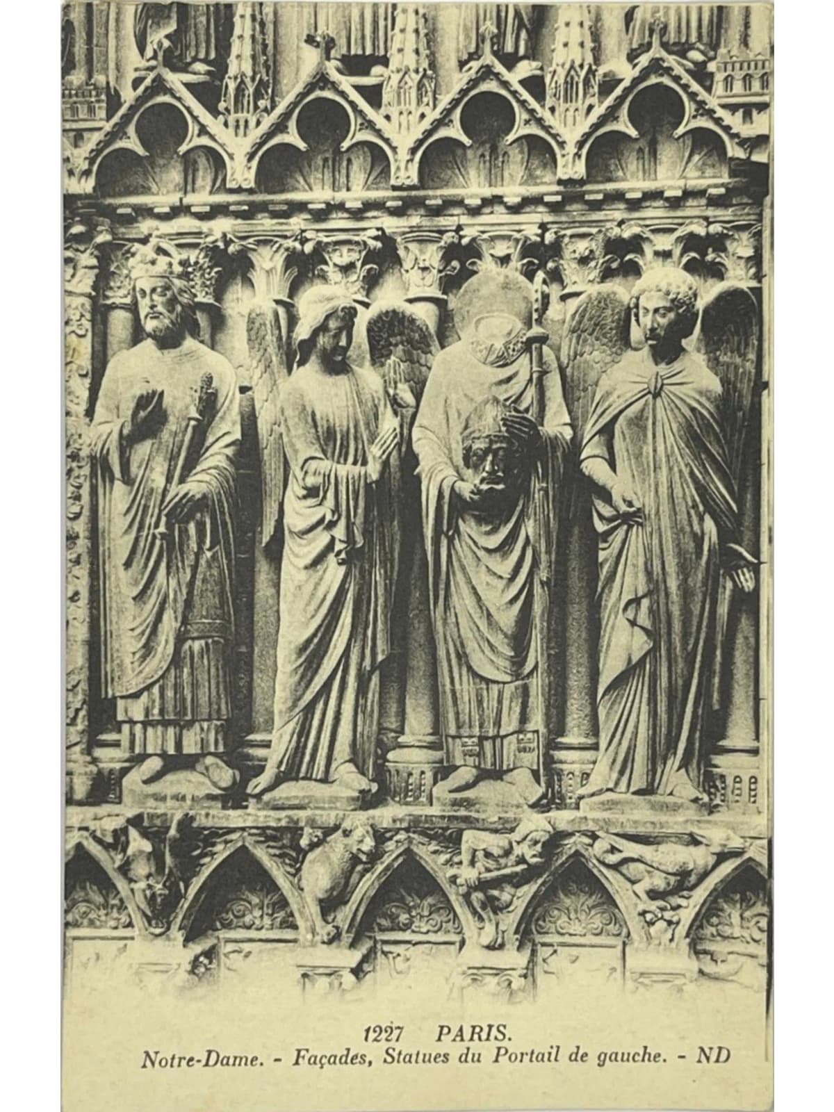 Recto de la carte postale