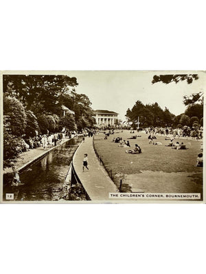 Bournemouth – The Children's Corner, parc animé – CPSM n° 12