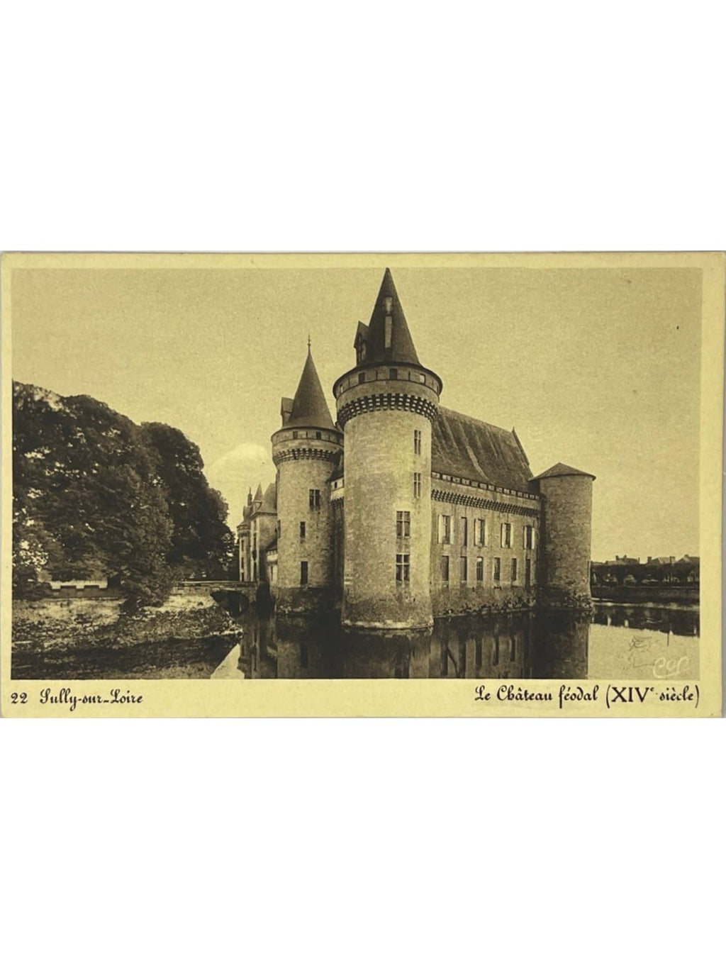 Recto de la carte postale