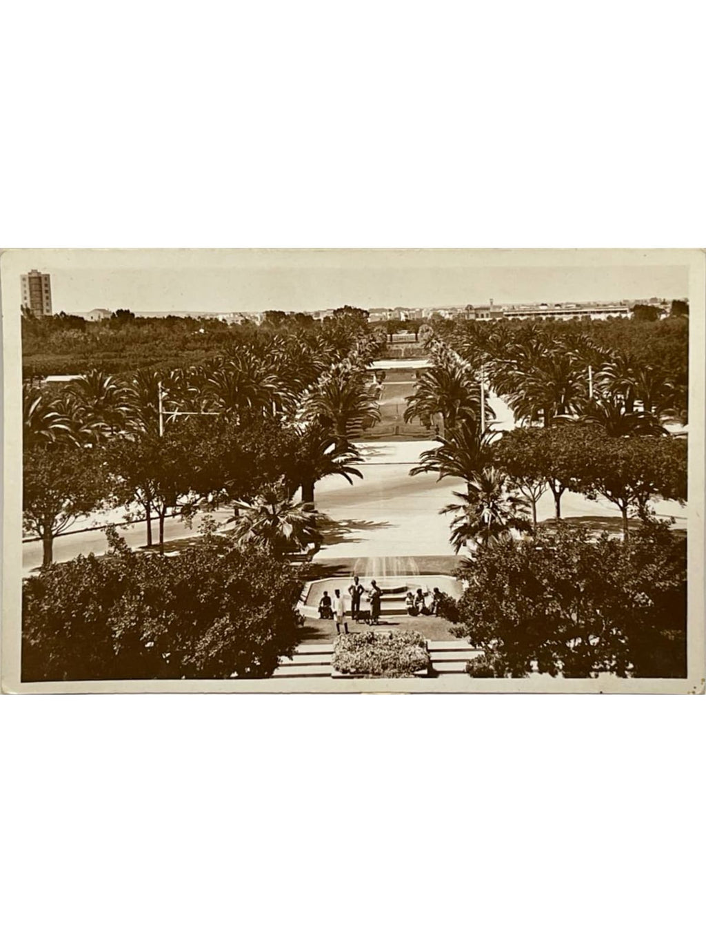 Recto de la carte postale